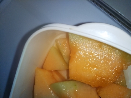 メロン冷凍保存方法 レシピ 作り方 By ミンリンゴ 楽天レシピ