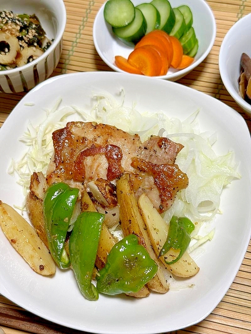 味付チキテキだけじゃあ味気ないからおじゃがッピー