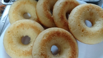 スライスチーズdeヘルシー焼きドーナツ