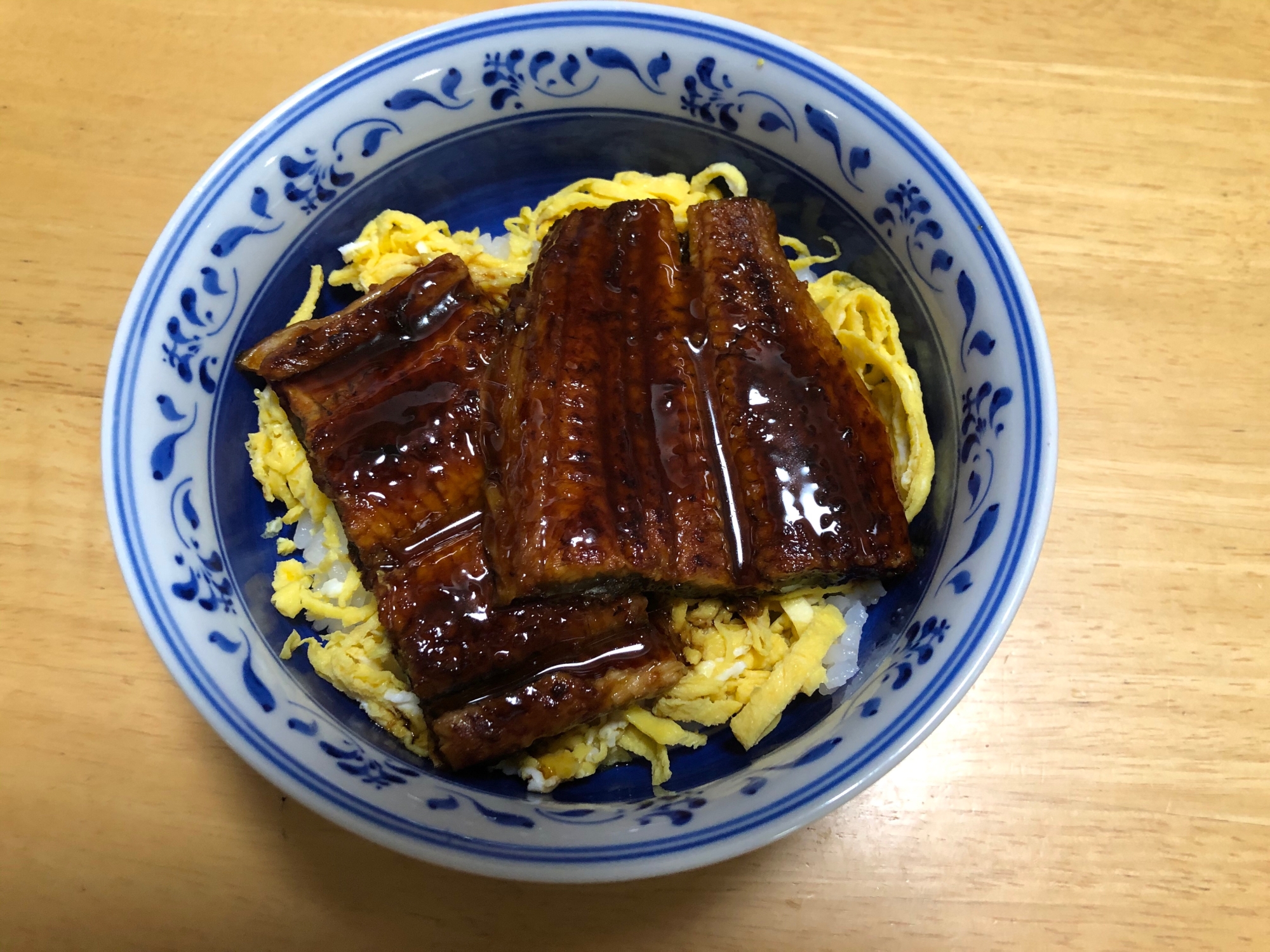 フワフワのうなぎ丼