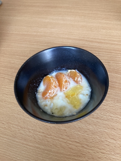 美活しましょᕷ*みかんとジャムのヨーグルトꕤ୭*