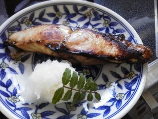 すずきの酢醤油焼き