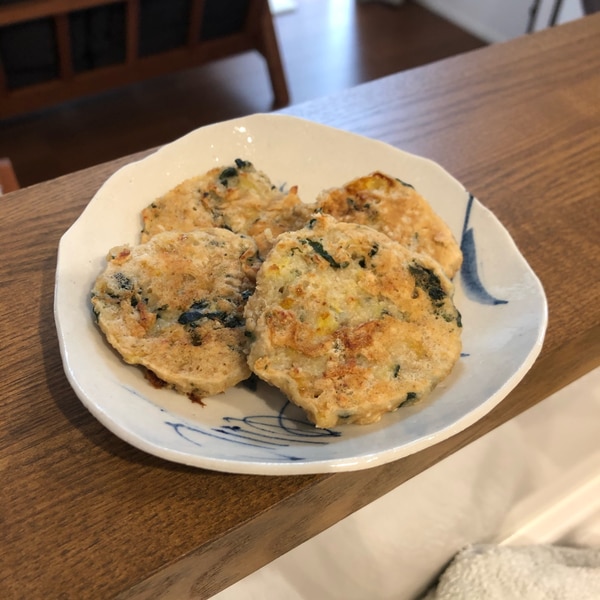 離乳食後期 バナナとほうれん草のオートミールおやき レシピ 作り方 By ひよこもちもち 楽天レシピ 離乳食後期 バナナとほうれん草のオートミールおやき レシピ 作り方 By ひよこもちもち 楽天レシピ