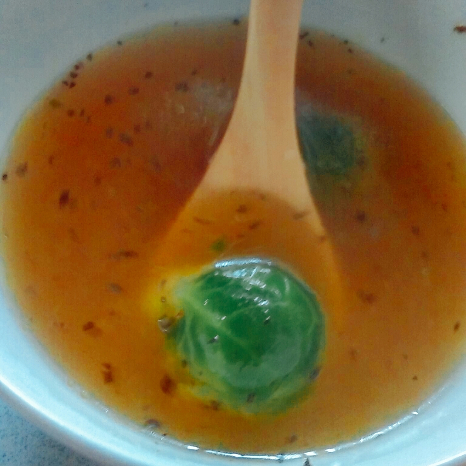 芽キャベツコンソメスープ