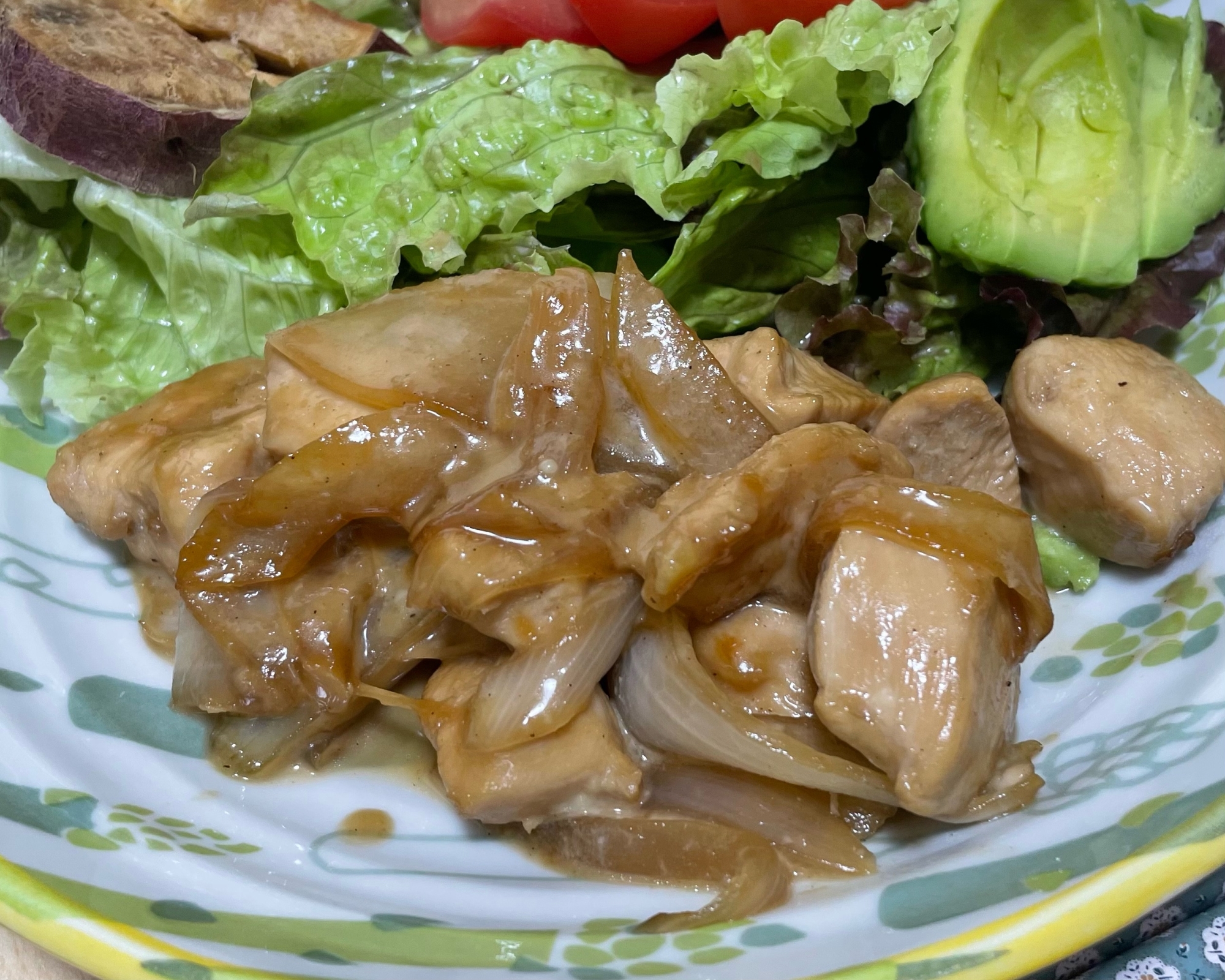 鶏むね肉でてりマヨチキン