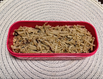 ごはんのお供に！えのきなめ茸