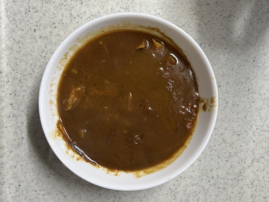 大豆の水煮でカレー