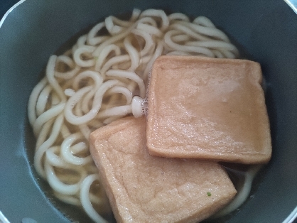 ふっくら♡きつねうどんのお揚げ