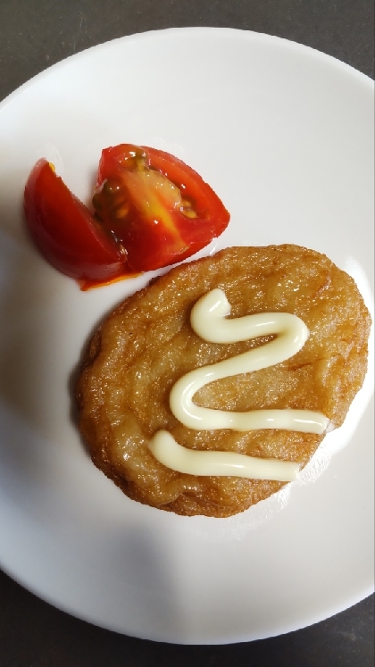 トマトとさつま揚げ♪ْ˖⋆