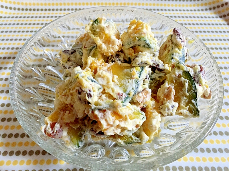 かぼちゃの生クリーム サラダ レシピ 作り方 By かえるかえる38 楽天レシピ かぼちゃの生クリーム サラダ レシピ 作り方 By かえるかえる38 楽天レシピ