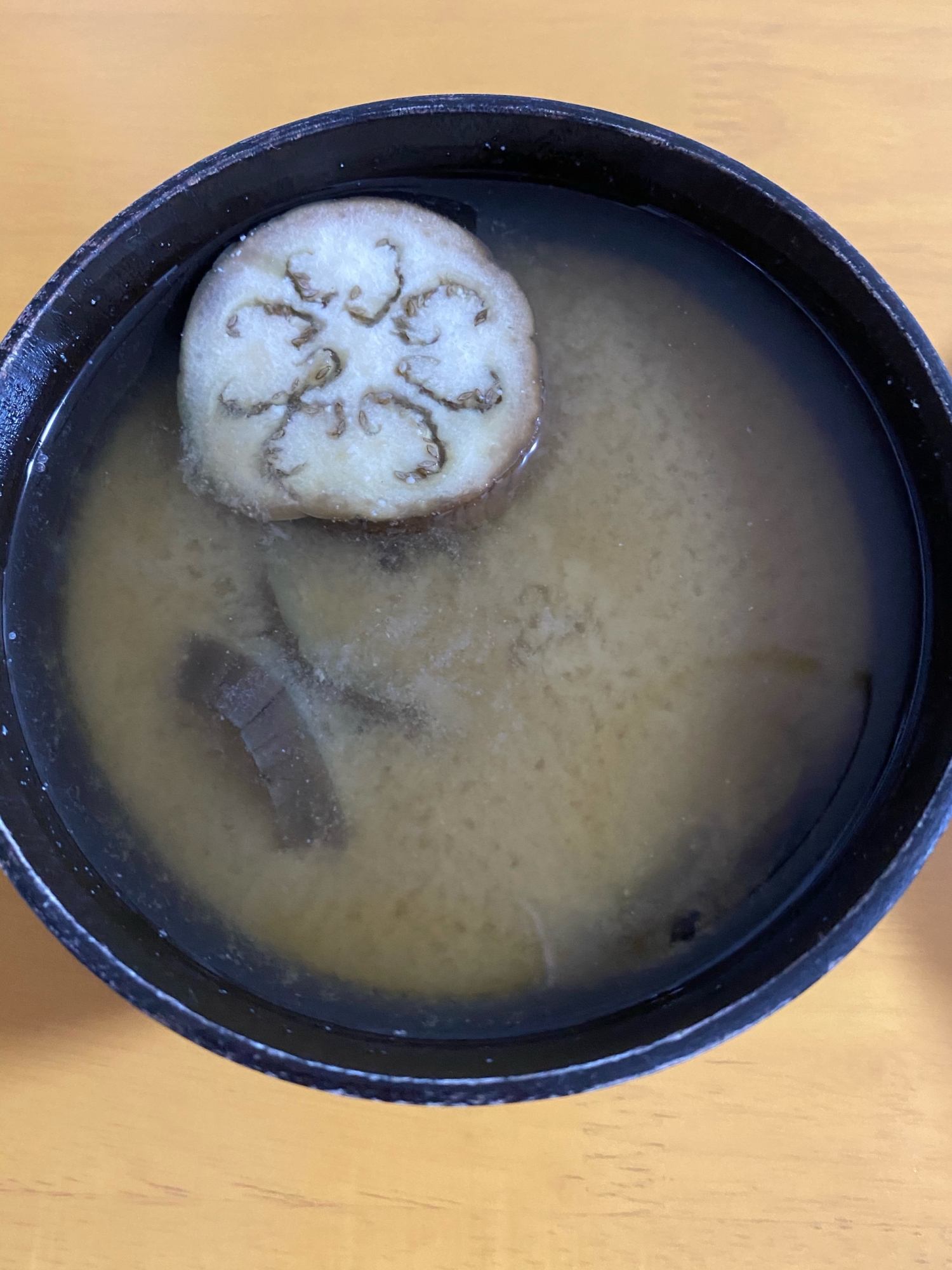 茄子の味噌汁！