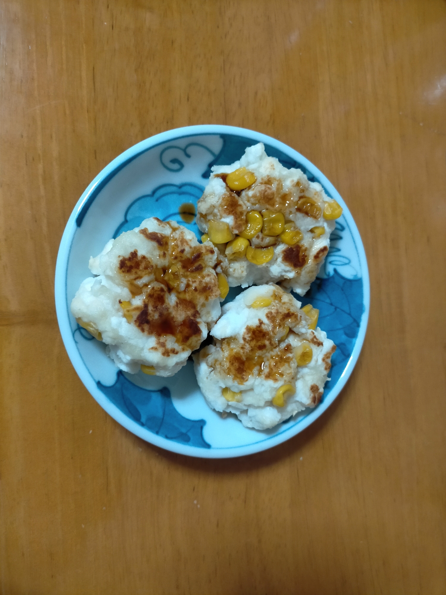 はんぺんとコーン焼き