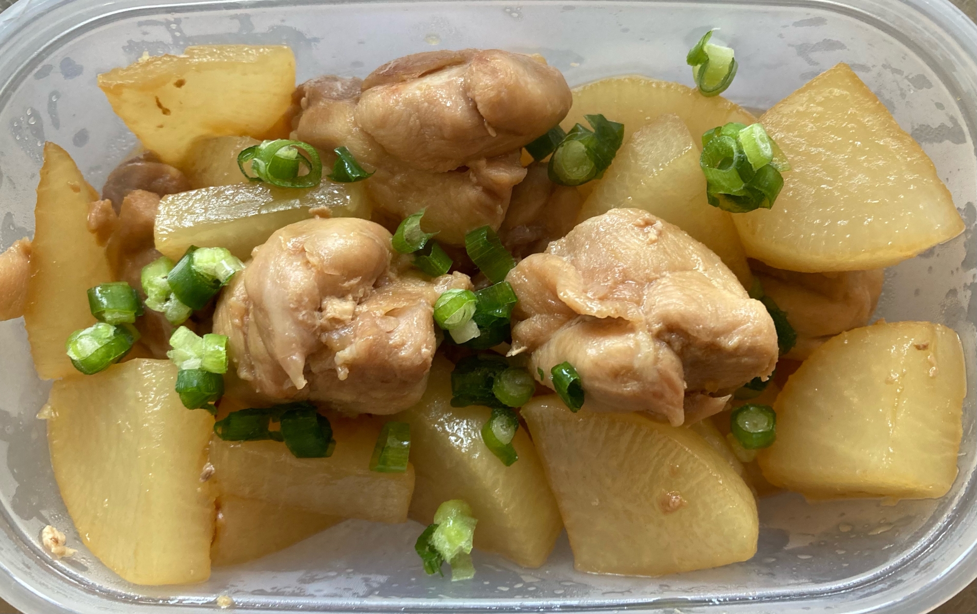 作り置きにも！大根と鶏肉の照り煮