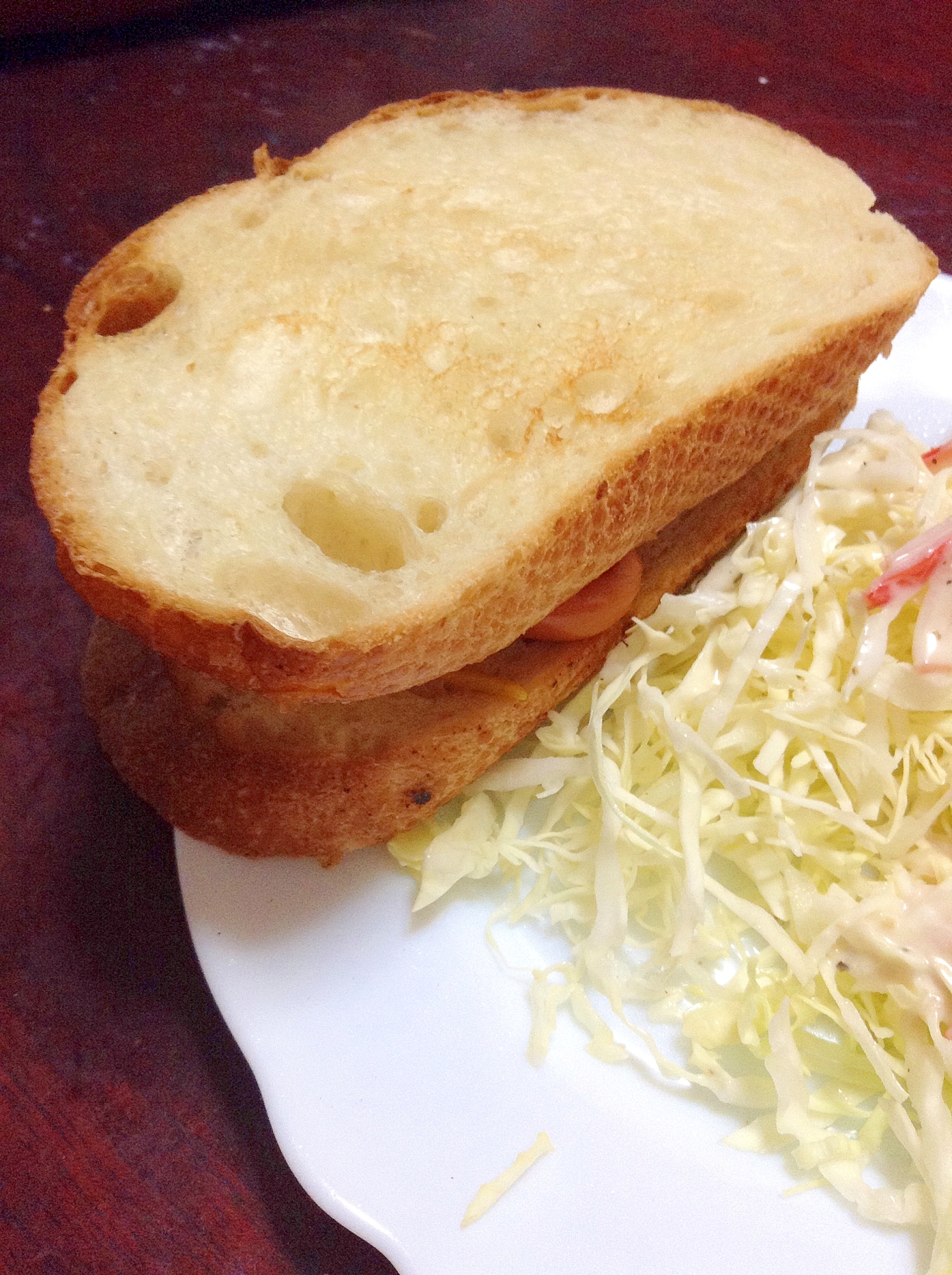 カンパーニュde焼きそばパン【お惣菜パンメニュー】
