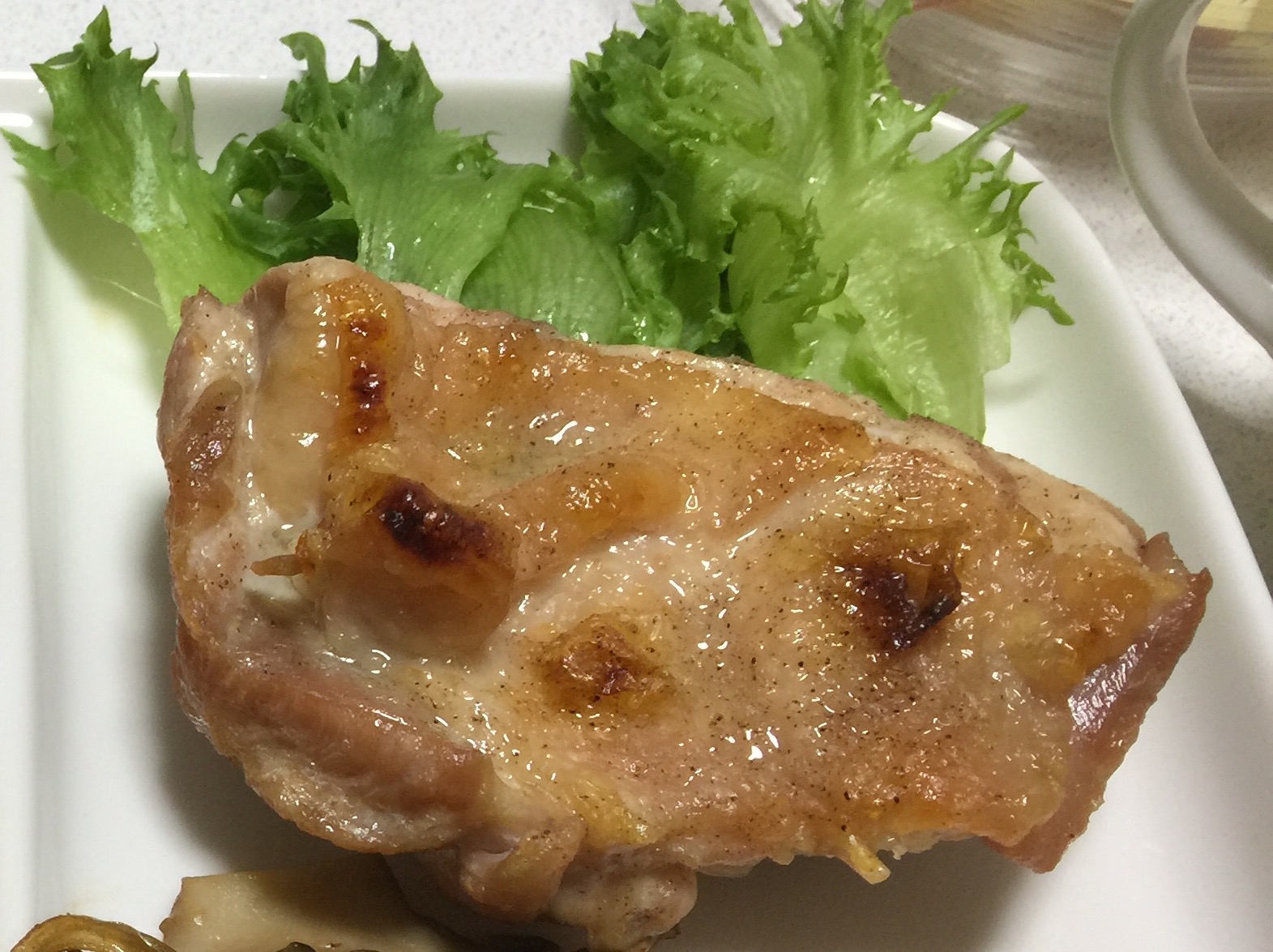 鶏モモ肉のこんがりグリル焼き＾＾