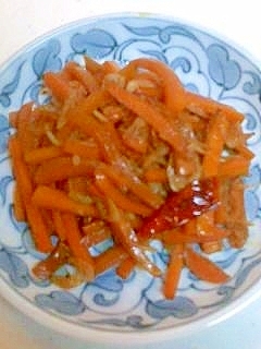 にんじんと小えびのきんぴら