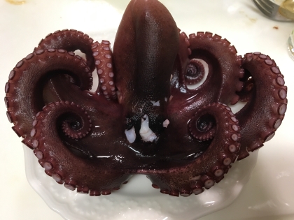 丸ごと生蛸の茹で方 レシピ 作り方 By らあじ2213 楽天レシピ