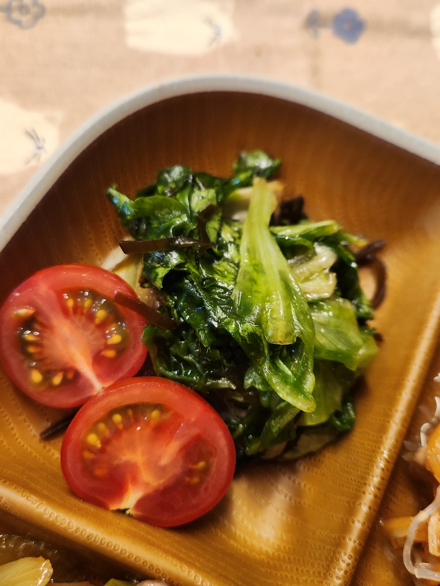 【おつまみ】レタスの塩昆布和え