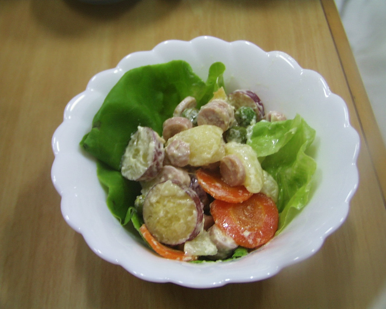 マヨネーズ野菜サラダ