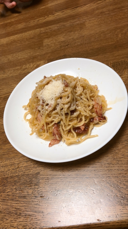 カルボナーラが大好きなのですがなかなか家で作れず手軽にできて助かりました！
とっても美味しかったです！
ありがとうございました！