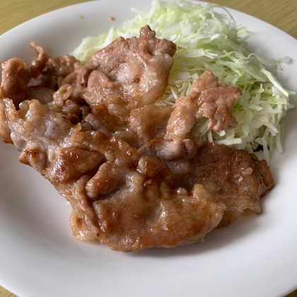 豚肉の生姜焼き