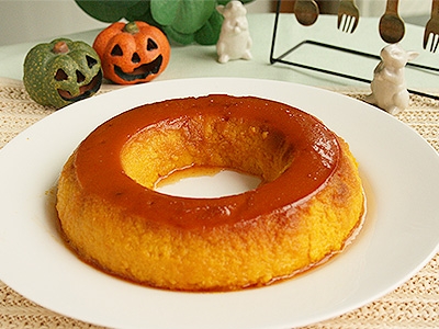 プルプルひんやりかぼちゃのぷりん
