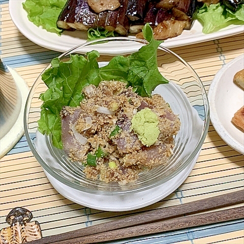 鰹のお刺身助け隊っ すりごまたっぷり旨かつお レシピ 作り方 By Johnny Bean 楽天レシピ 鰹のお刺身助け隊っ すりごまたっぷり旨かつお レシピ 作り方 By Johnny Bean 楽天レシピ