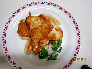 鶏小肉のマヨネーズ焼き
