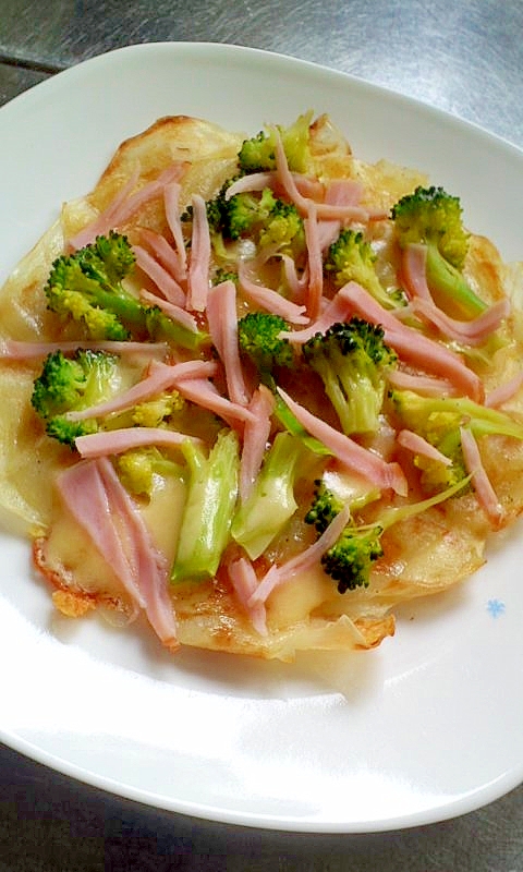 簡単!フライパンでじゃがいもピザ