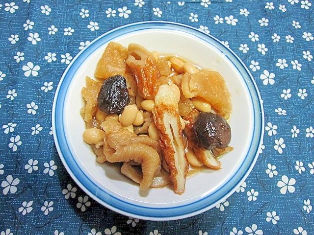 花切り大根と大豆の煮もの レシピ 作り方 By けいちゃん０８８ 楽天レシピ