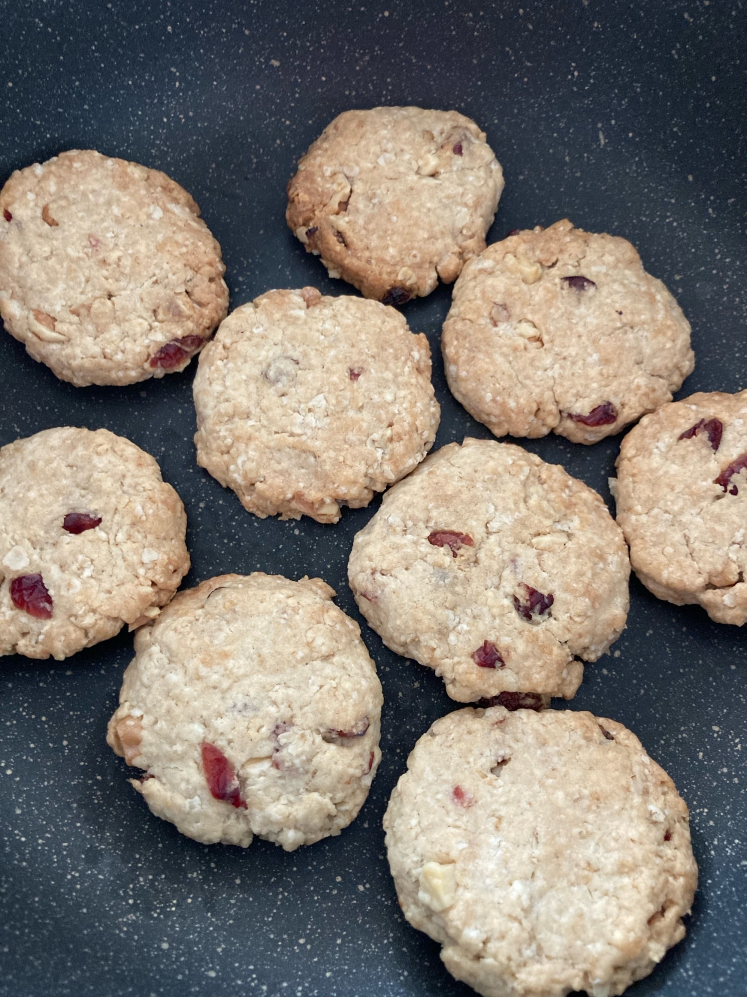 クランベリークッキーのレシピ