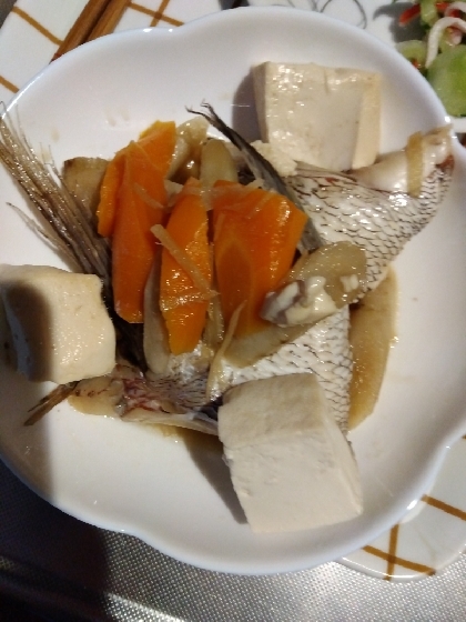 ご飯が進む♪鯛の煮付け