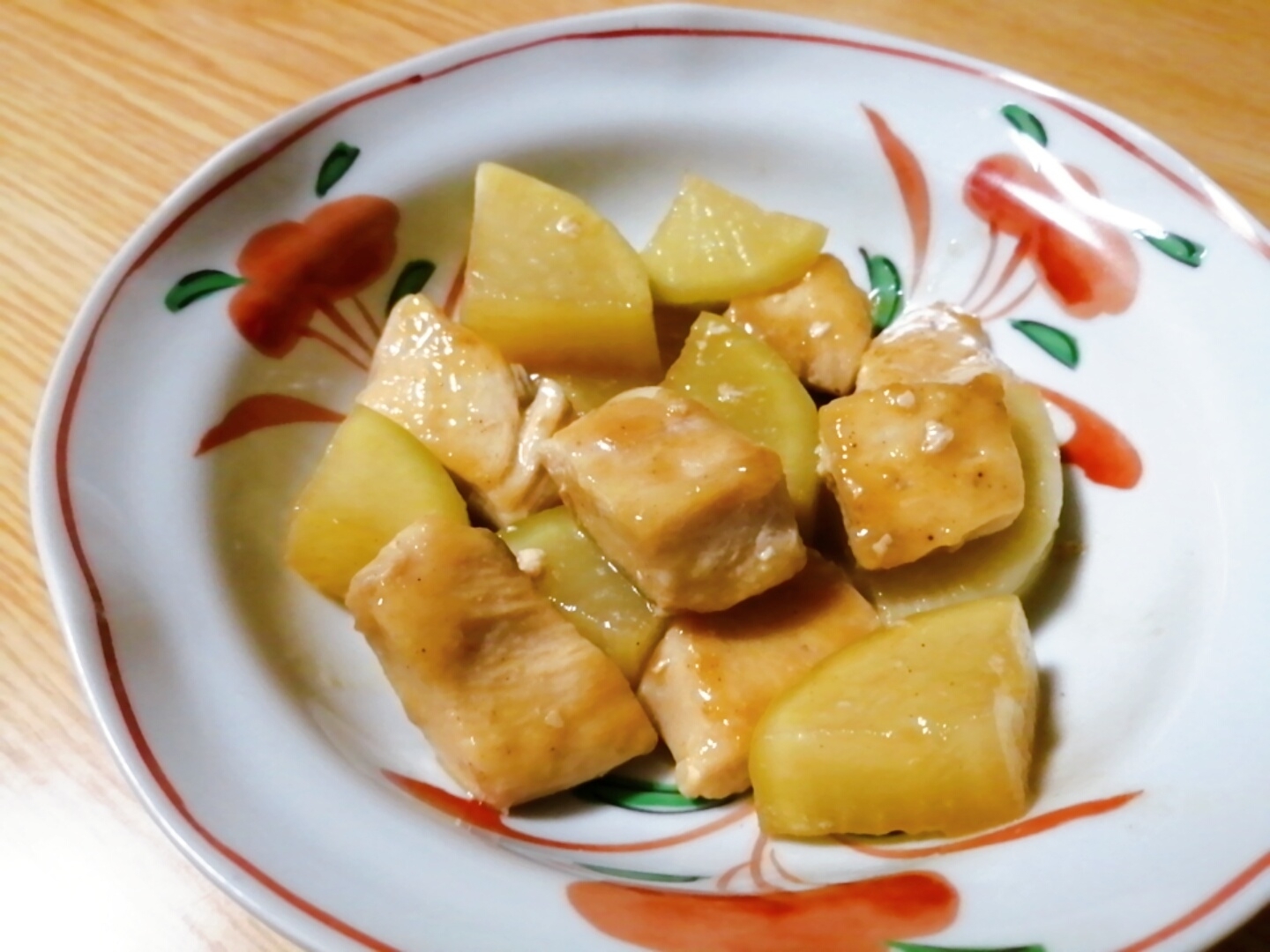 大根大量消費☆大根と鶏むね肉の炒め煮