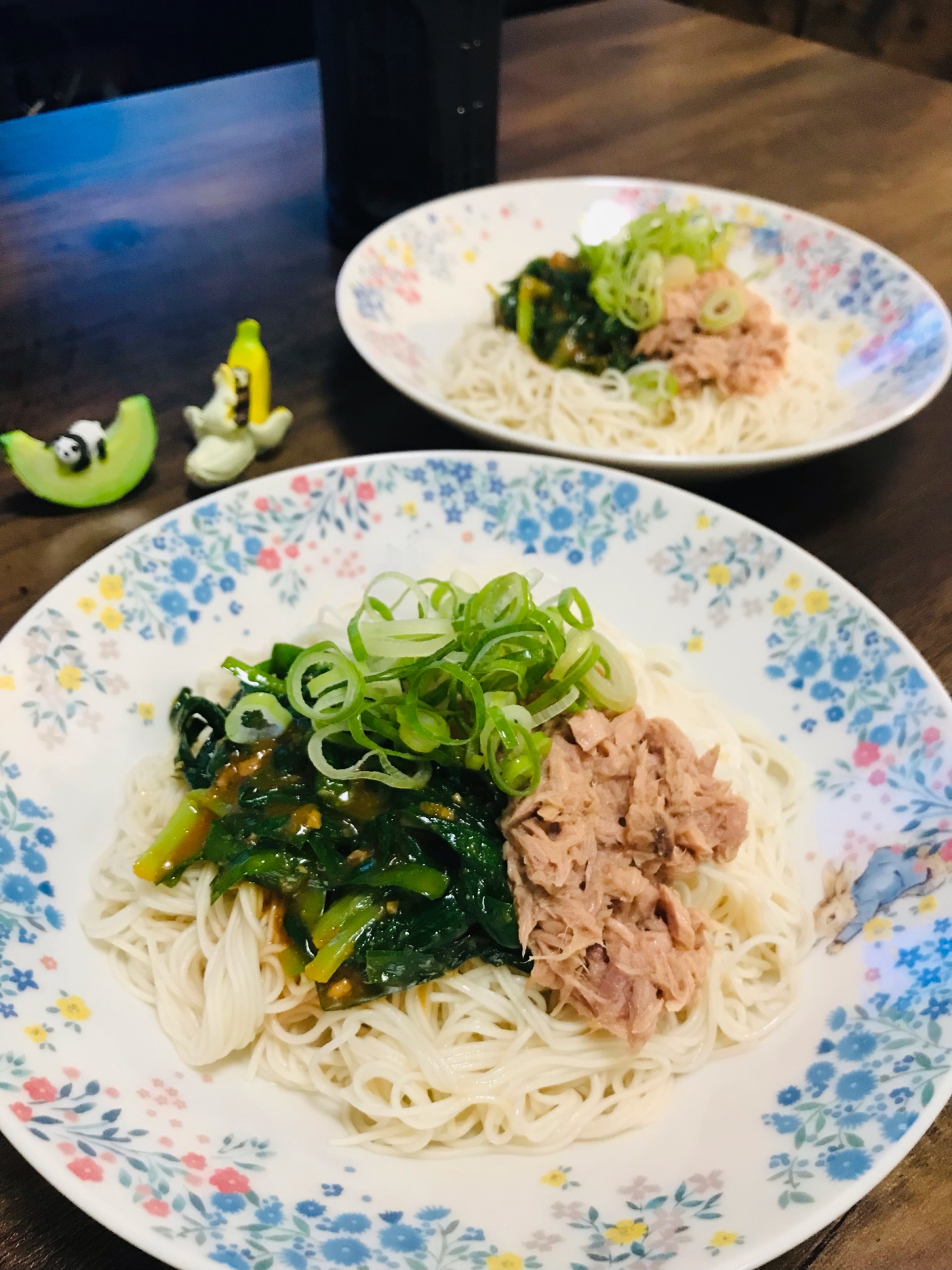 ニラ薬味♫病みつきになる！冷やし素麺♡