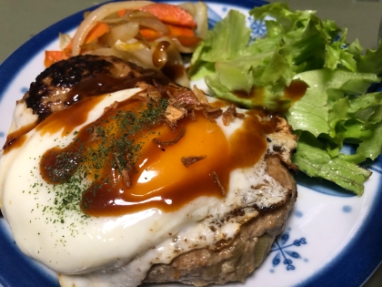 美味しく作れました！ステーキでなくてハンバーグでした、、