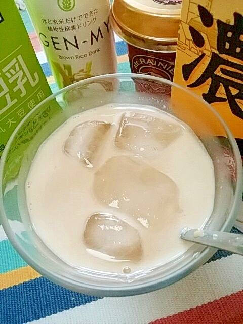 アイス☆濃厚ライスソイカフェオレ♪