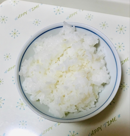 安いお米でもツヤだしご飯