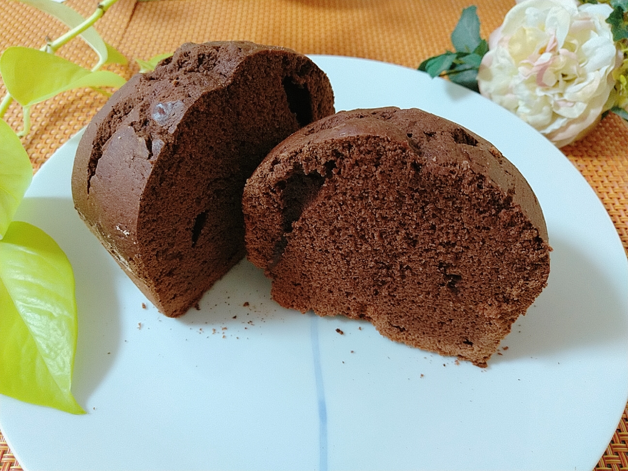 HBで♪HM使用の簡単チョコケーキ