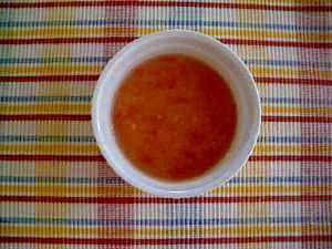 トマトとポテトのスープ