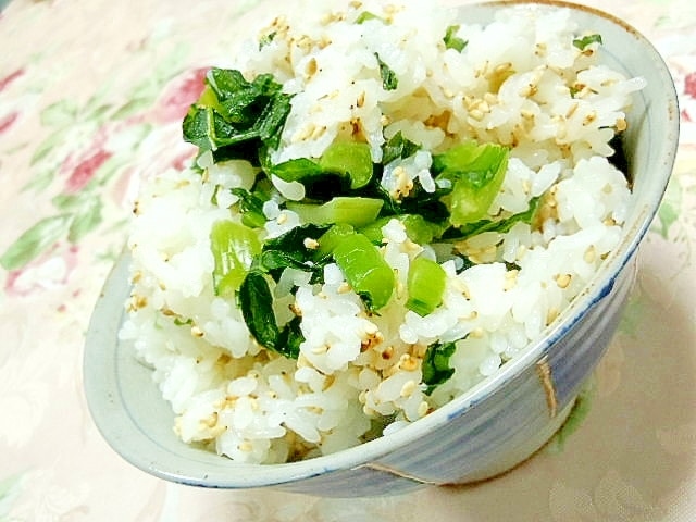 高菜ごはん♡ ❤白だし生姜de❤高菜の混ぜご飯❤ レシピ・作り方 by 小太郎