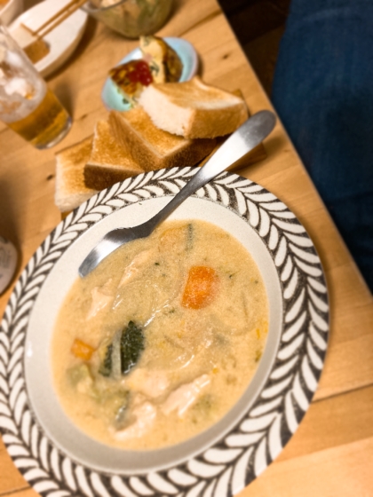炒めるだけ★白菜の簡単クリームシチュー