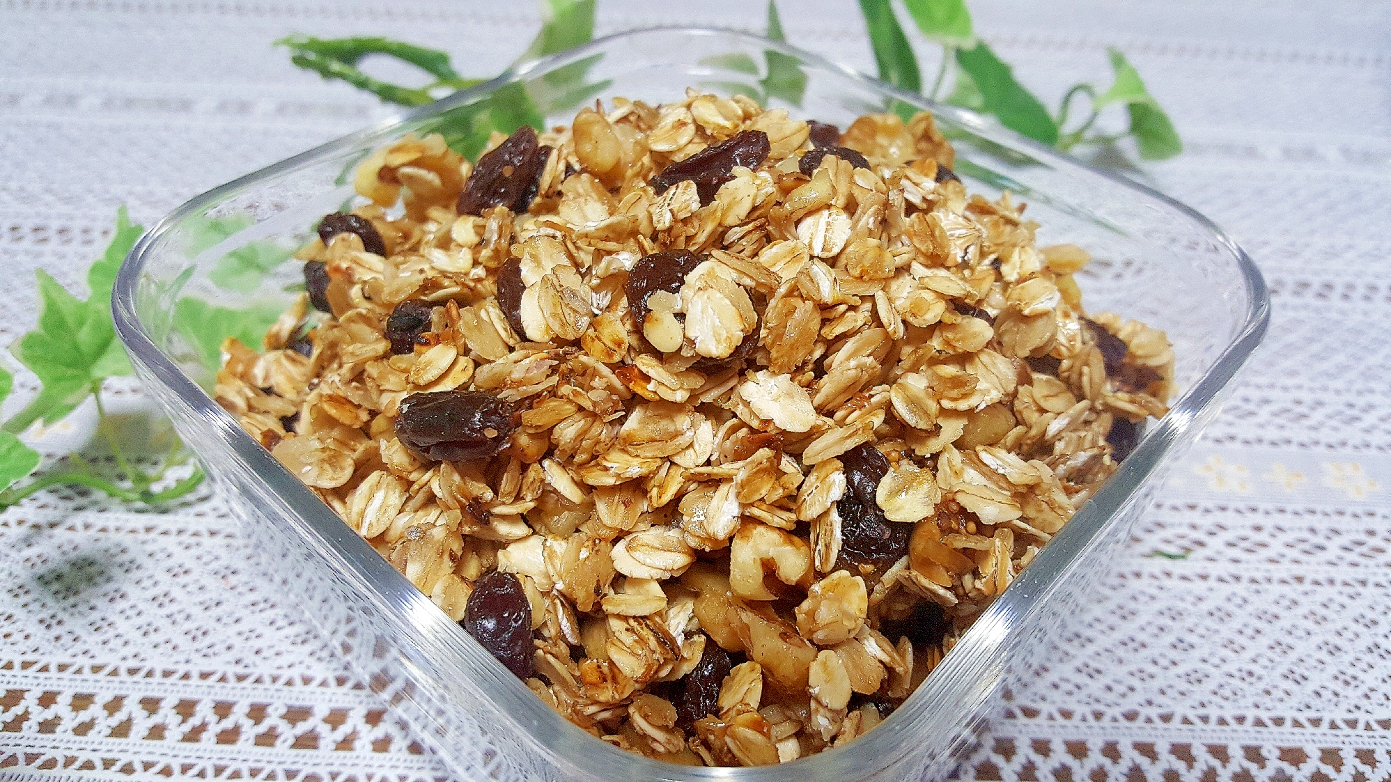 フライパンで簡単に グラノーラ風 レシピ 作り方 By やなママ 楽天レシピ