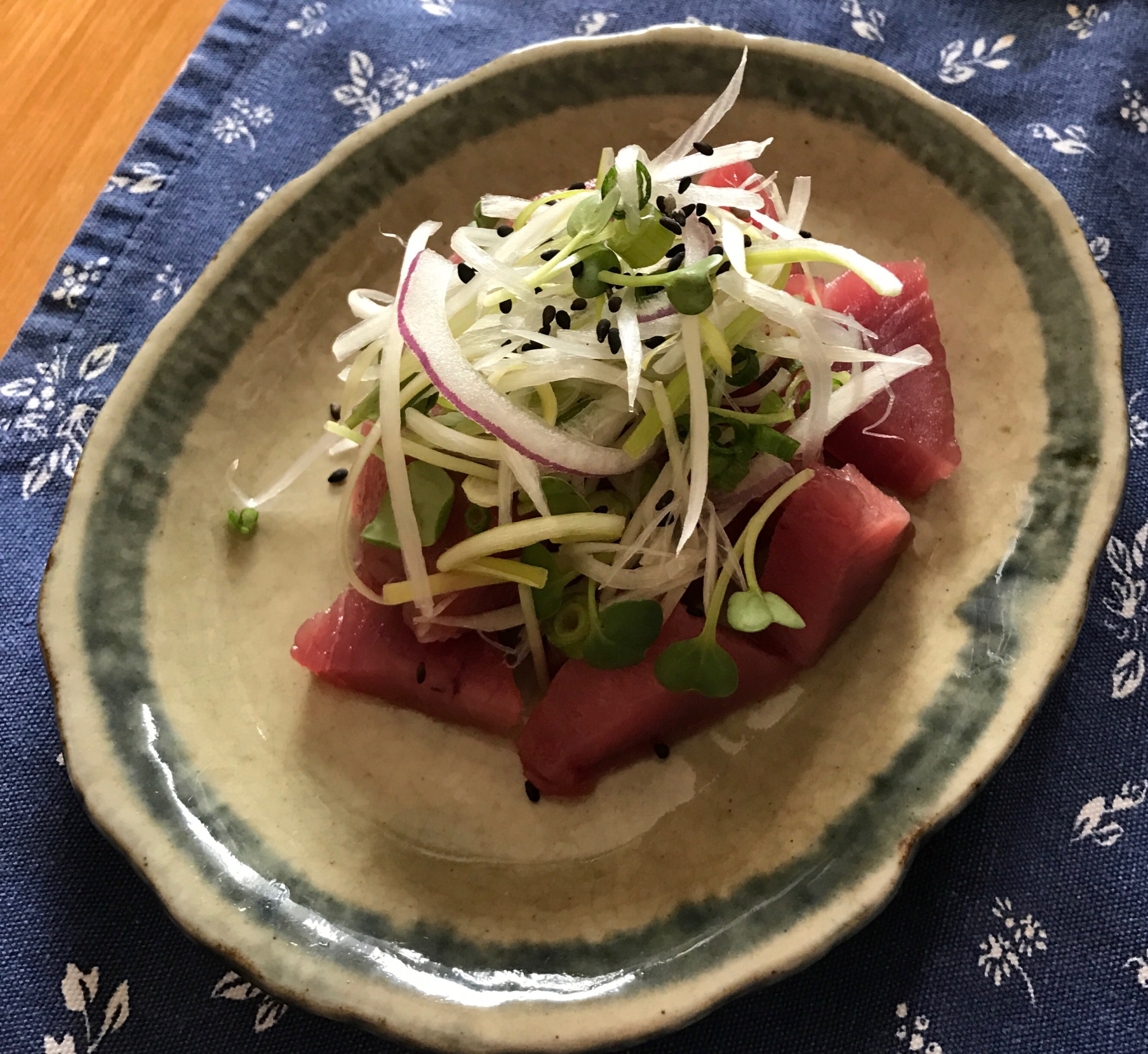 生鰹のタップリ薬味のせ