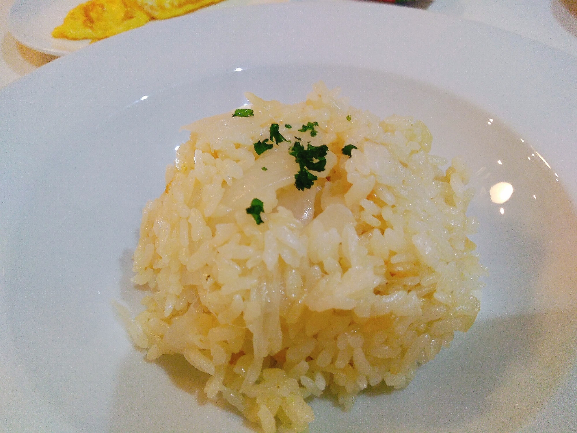 新玉ねぎで！超簡単♪炊飯器バターライス