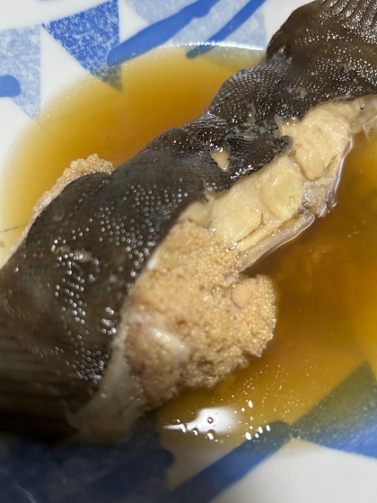 簡単・子持ちなめたカレイの煮付け