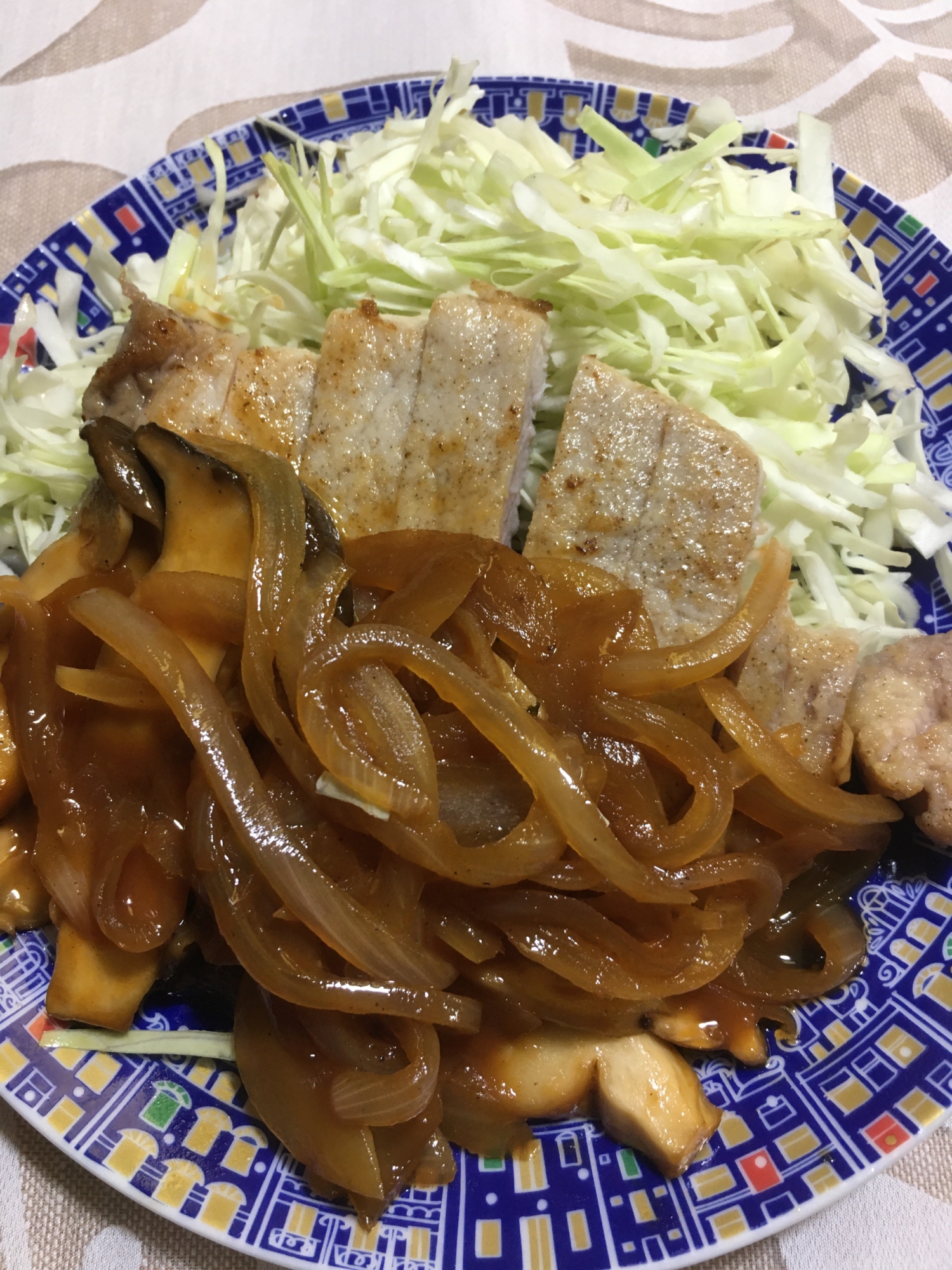 ガッツリ食べたいポークソテー