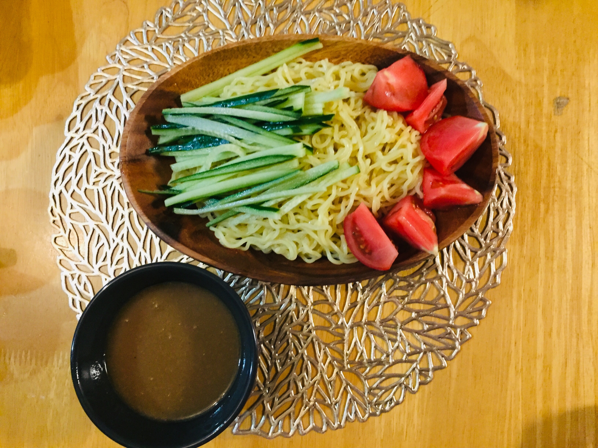 【ご飯レシピ】魚介スープで冷やし中華♡