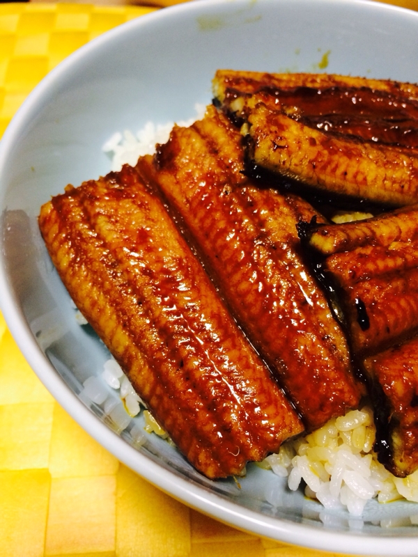 市販のウナギで！！ふんわ〜り♡うな丼 ♡