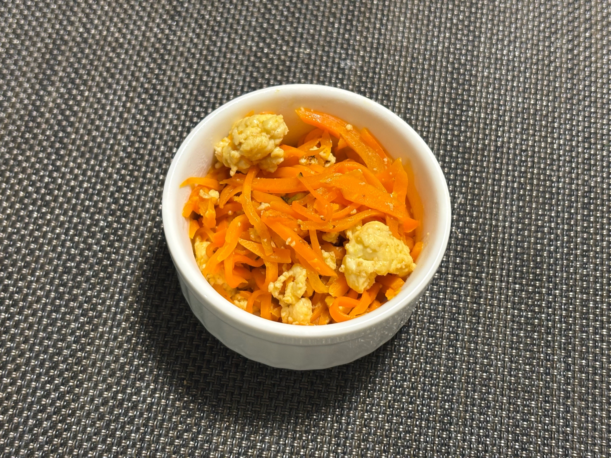 豆腐入りにんじんしりしり