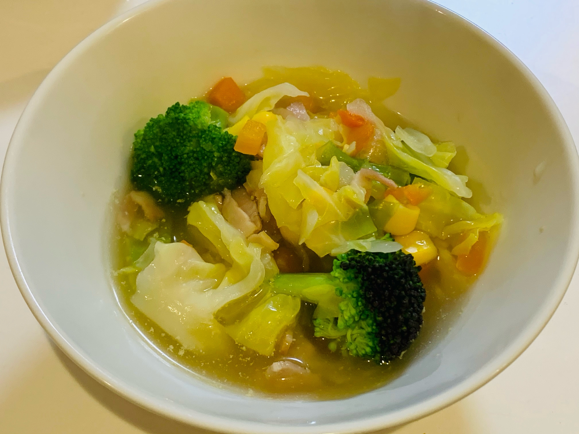 ほったらかしで⭐キャベツたっぷり野菜スープ